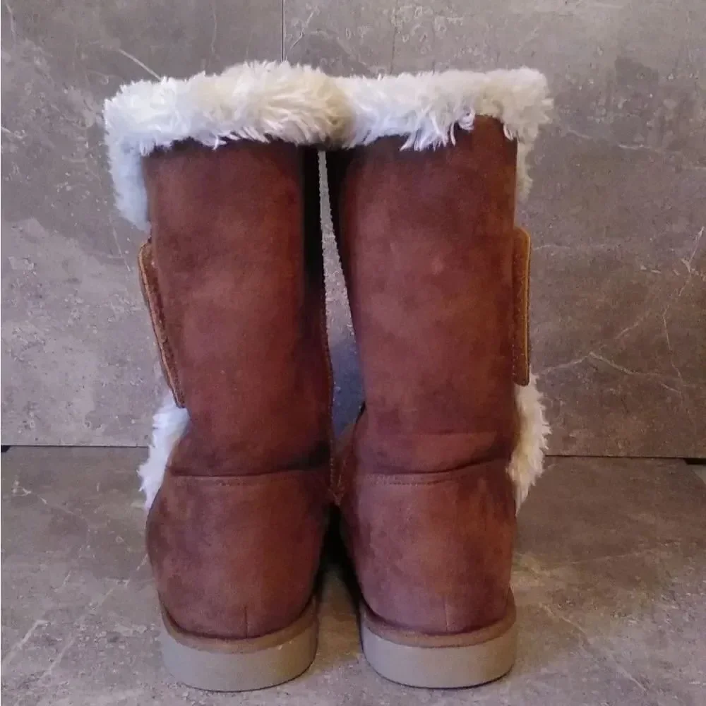 Falls Creek boots Sz 7 Brown